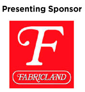 Fabricland with title Presenting Sponsor
